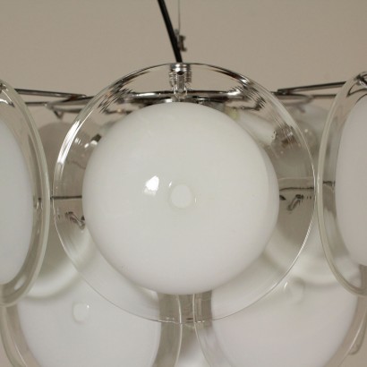 modernariato, modernariato di design, lampadario, lampadario modernariato, lampadario di modernariato, lampadario italiano, lampadario vintage, lampadario anni 60, lampadario design anni 60, lampada vistosi.