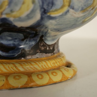 Antiquitäten, Vase, antike Vasen, antike Vase, antike italienische Vase, antike Vase, klassizistische Vase, Vase von 800-900, Keramikflasche.