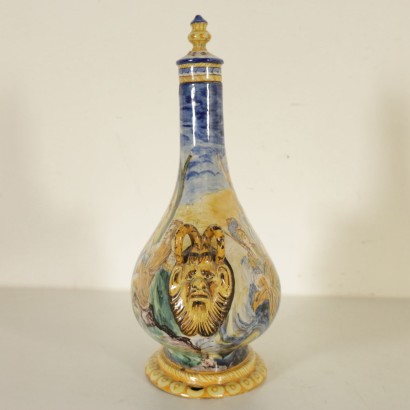 Antiquitäten, Vase, antike Vasen, antike Vase, antike italienische Vase, antike Vase, klassizistische Vase, Vase von 800-900, Keramikflasche.