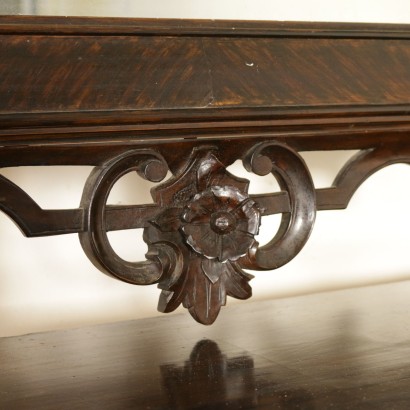 Konsole Louis philippe mit Spiegel-detail