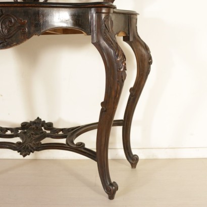 Konsole Louis philippe mit Spiegel-detail