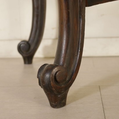 Konsole Louis philippe mit Spiegel-detail
