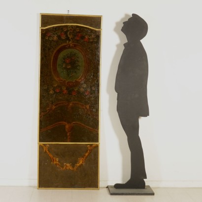 El elemento de Paneles de madera con Decoración de aceite