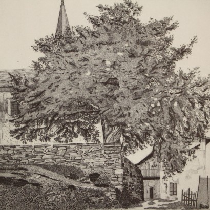 Grabado de Federica Galli-particular