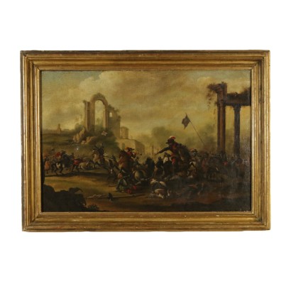 Escena de la batalla