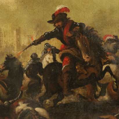 Escena de la batalla