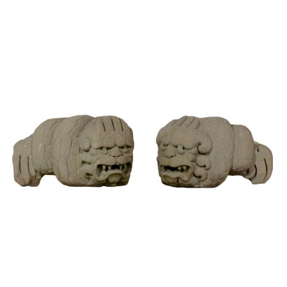 Par de Leones de Piedra