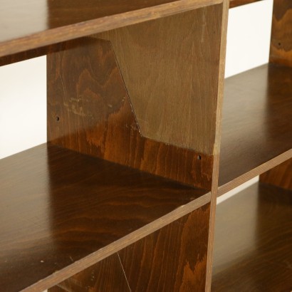 antigüedades modernas, antigüedades de diseño moderno, librería, librería antigua moderna, librería antigua moderna, librería italiana, librería vintage, librería de los años 60-70, librería de diseño de los 60-70