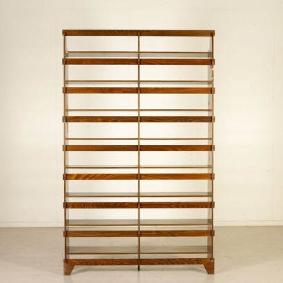 antigüedades modernas, antigüedades de diseño moderno, librería, librería antigua moderna, librería antigua moderna, librería italiana, librería vintage, librería de los años 60-70, librería de diseño de los 60-70