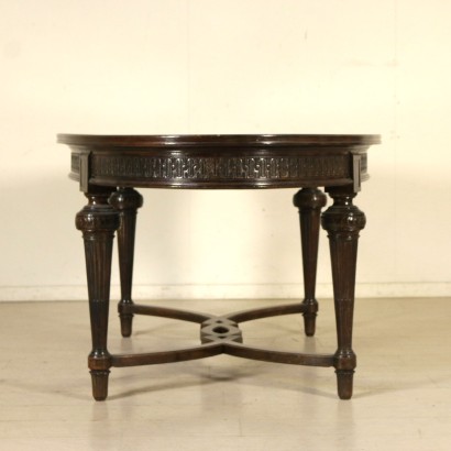 Table en Style Noyer Palissandre Fabriqué en Italie XXeme siècle