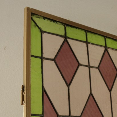 Couple de Vitraux artistiques Italie Première moitié '900