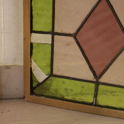 Couple de Vitraux artistiques Italie Première moitié '900