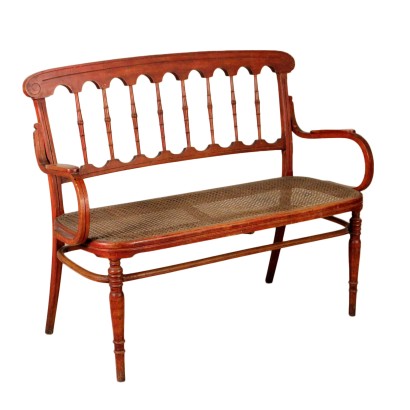 Petite Canapé Hêtre Fabriqué en Italie Debut '900