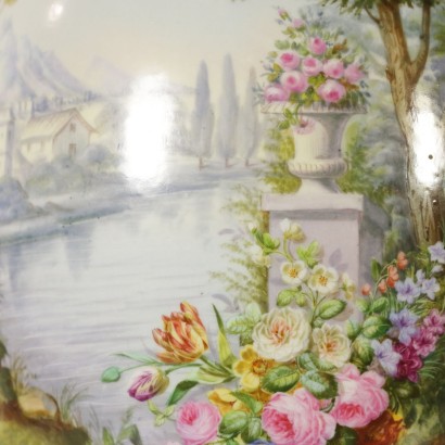 antigüedades, jarrón, jarrón antiguo, jarrón antiguo, jarrón italiano antiguo, jarrón antiguo, jarrón neoclásico, jarrón del 900, jarrón de porcelana.