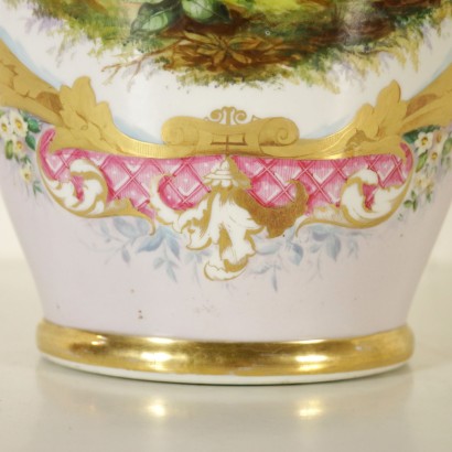 antigüedades, jarrón, jarrón antiguo, jarrón antiguo, jarrón italiano antiguo, jarrón antiguo, jarrón neoclásico, jarrón del 900, jarrón de porcelana.