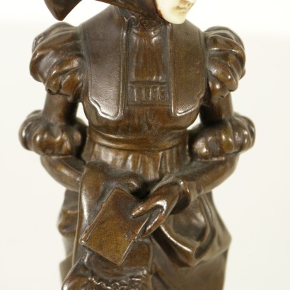 antiquariato, bronzo, antiquariato bronzi, bronzo antico, bronzo antico italiano, bronzo di antiquariato, bronzo neoclassico, bronzo del 900, scultura, dama Emil Meier.