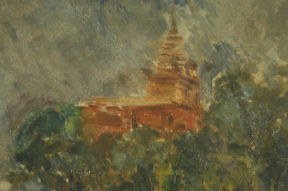 Paesaggio di Vittorio Agostino Castagneto