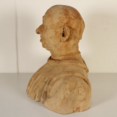 antiquariato, scultura, antiquariato scultura, scultura antica, scultura antica italiana, scultura di antiquariato, scultura neoclassico, scultura del 900, busto, busto Antonio Pezzani.