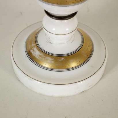 Vase aus Glas Lattimo-insbesondere