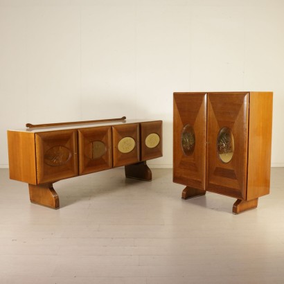 modernariato, modernariato di design, credenza, credenza modernariato, credenza di modernariato, credenza italiana, credenza vintage, credenza anni '40-'50, credenza design anni 40-50