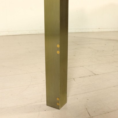 Table Paolo Scarpa Cristal Acier Vintage Italie Années 60-70