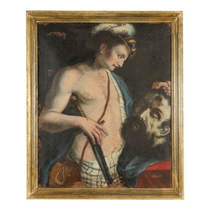 David con la cabeza de Goliat