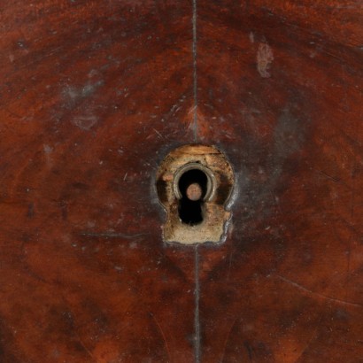 Cassettone Piuma di Mogano-particolare