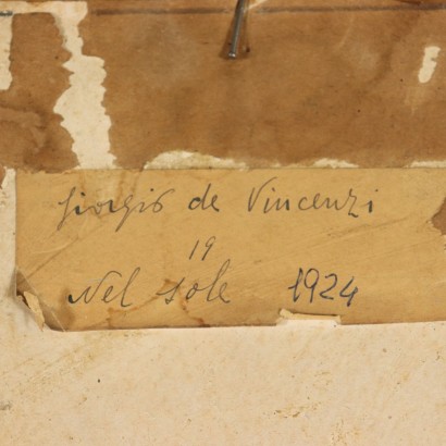 The landscape of Giorgio De Vincenzi-