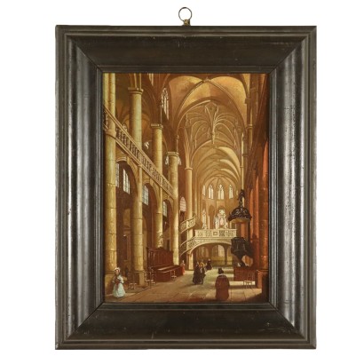 Arte Ottocento- Interno di Chiesa