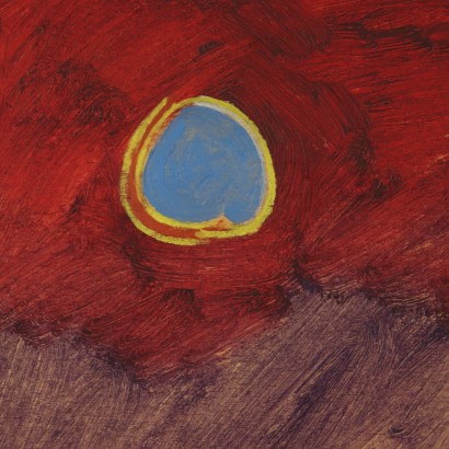 Figura di Luciano Schifano - particolare