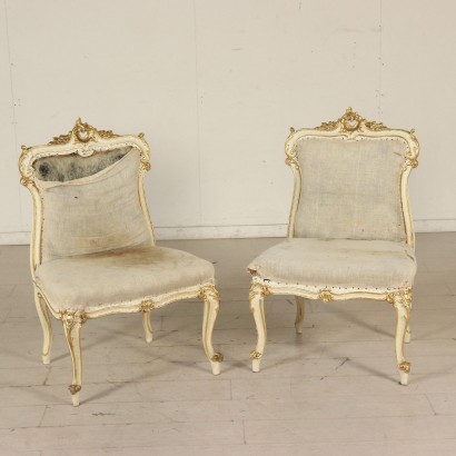 antiquariato, divani, antiquariato divani, divani antichi, divani antichi italiani, divano di antiquariato, divano neoclassico, divano del 900, divano e due sedie in stile Rococò.