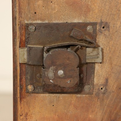 Pedestal Desk Walnut Veneto Italy First Half of 1700s