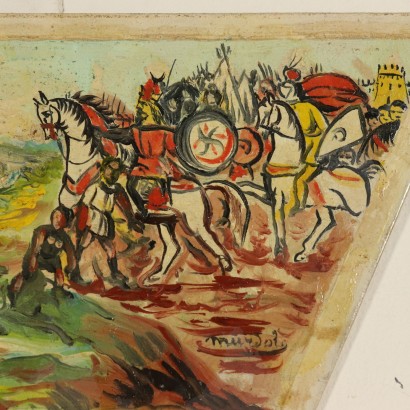 Miniatura di Emilio Carmelo Murdolo - particolare