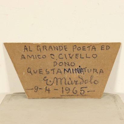 Miniatura di Emilio Carmelo Murdolo - particolare