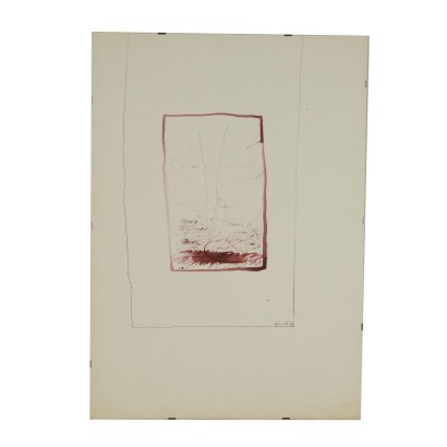 Zeitgenössische kunst - Zeichnung von Ugo La Pietra