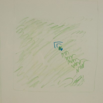 Disegno di Ugo La Pietra-particolare