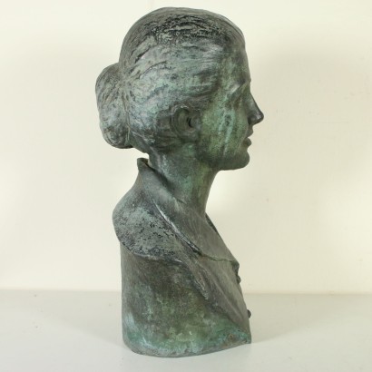 antiquariato, bronzo, antiquariato bronzi, bronzo antico, bronzo antico italiano, bronzo di antiquariato, bronzo neoclassico, bronzo del 900, busto di donna.