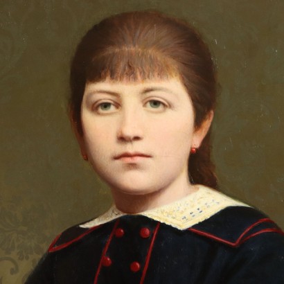 Ritratto di Fanciulla-particolare