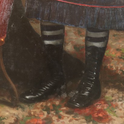 Ritratto di Fanciulla-particolare