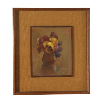 Arte Novecento-Fiori di Ugo Bernasconi