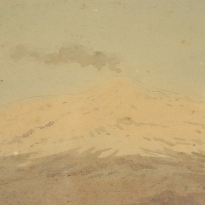 Acquarello di Charles King Wood-particolare