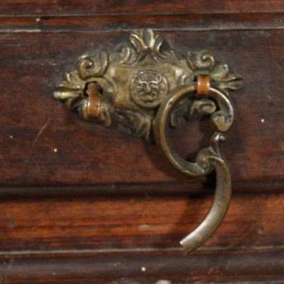 Antique Walnut Dresser Manufactured in Italy Early 1700s