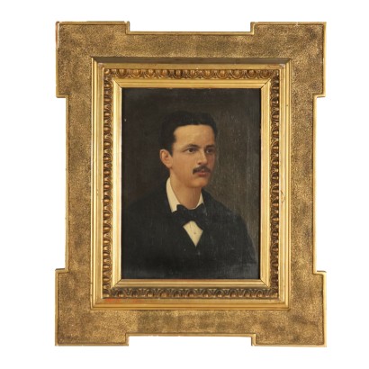 Kunst Neunzehnten jahrhunderts - Porträt von Jungem Mann