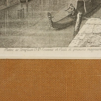 Acquaforte di Michele Giovanni Marieschi-particolare