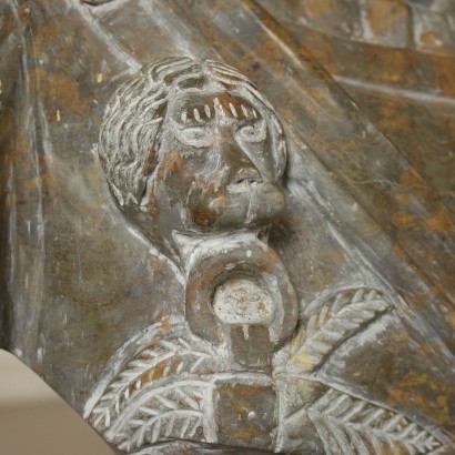 Busto in Marmi Vari - Particolare