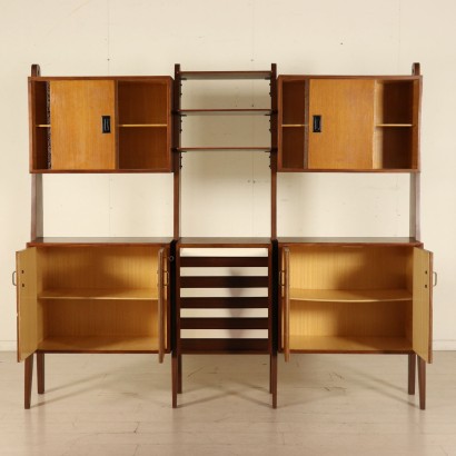 modernariato, modernariato di design, libreria, libreria modernariato, libreria di modernariato, libreria italiana, libreria vintage, libreria anni '60, libreria design anni 60