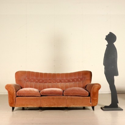 moderne Antiquitäten, modernes Design Antiquitäten, Sofa, modernes antikes Sofa, modernes antikes Sofa, italienisches Sofa, Vintage Sofa, 50er Jahre Sofa, 50er Design Sofa.