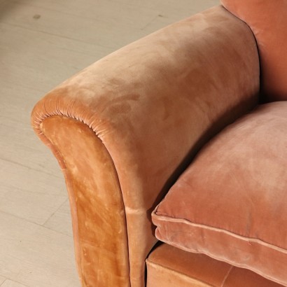 moderne Antiquitäten, moderne Design-Antiquitäten, Sofa, modernes antikes Sofa, modernes antikes Sofa, italienisches Sofa, Vintage-Sofa, 50er-Jahre-Sofa, 50er-Jahre-Design-Sofa.