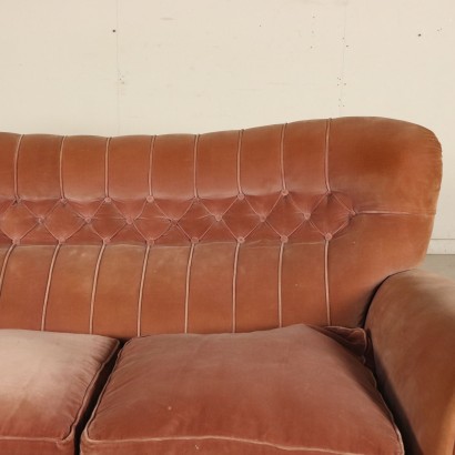 moderne Antiquitäten, moderne Design-Antiquitäten, Sofa, modernes antikes Sofa, modernes antikes Sofa, italienisches Sofa, Vintage-Sofa, 50er-Jahre-Sofa, 50er-Jahre-Design-Sofa.