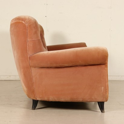 moderne Antiquitäten, moderne Design-Antiquitäten, Sofa, modernes antikes Sofa, modernes antikes Sofa, italienisches Sofa, Vintage-Sofa, 50er-Jahre-Sofa, 50er-Jahre-Design-Sofa.